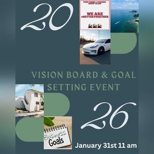 Vision Board & Goal Setting Event With Posh Posse & Friends January 31st at 11am